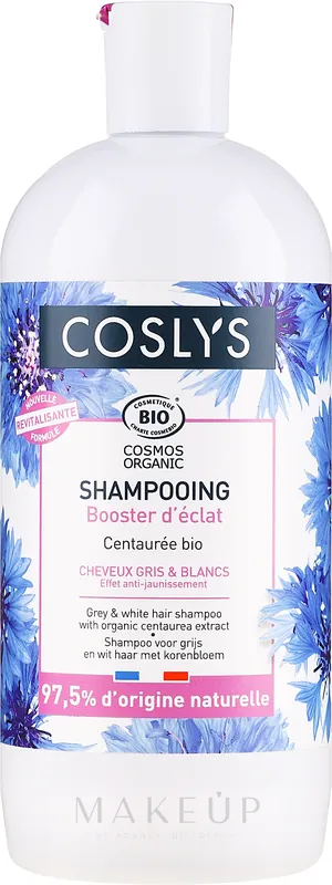Shampoo with Cornflower Extract for Grey Hair