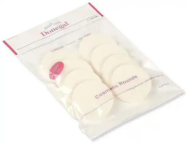 Makeup Sponge, white, 8 pcs. 4302 - Accessories