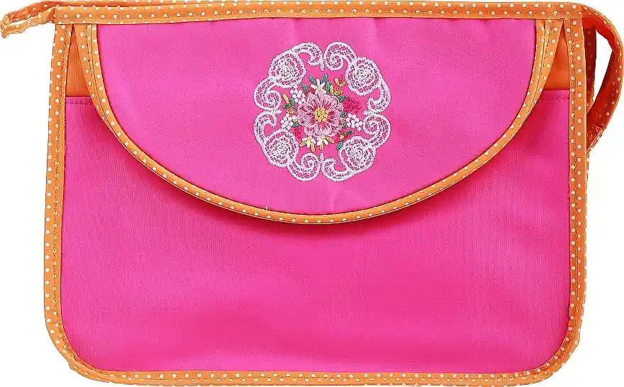 Cosmetic Bag 'Mandala', 98178, pink-orange