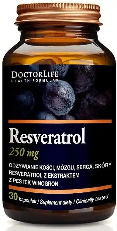 Resveratrol with Grape Seed Extract Dietary Supplement - Health & Care