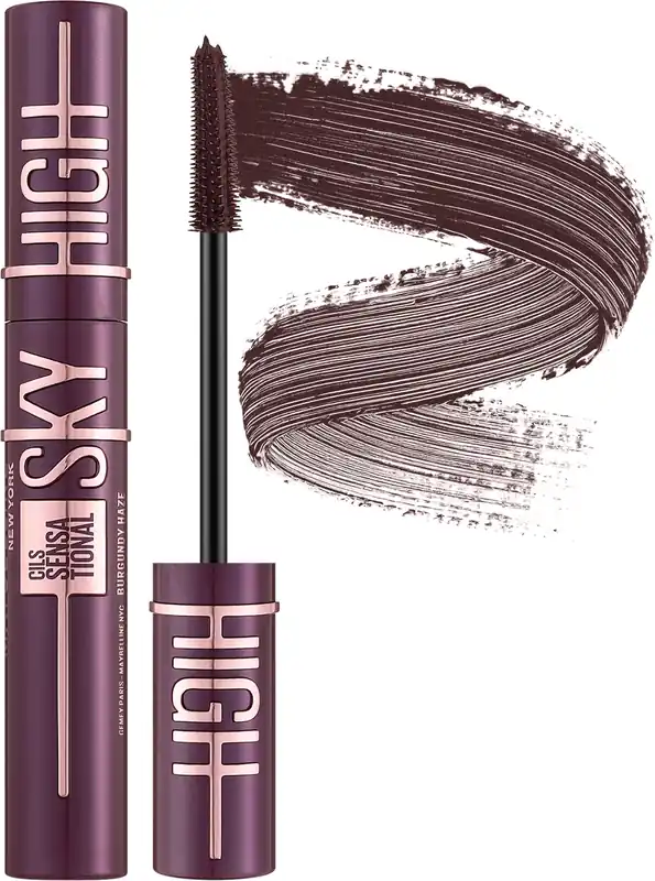 Maybelline New York Lash Sensational Sky High Burgundy Haze Mascara - Makeup