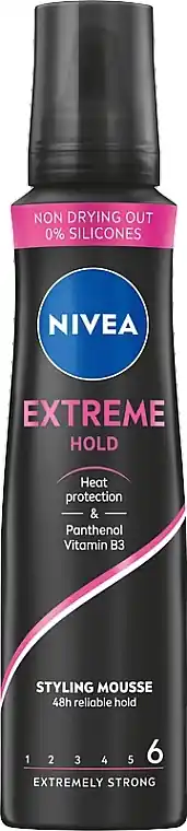 Extreme Hold Hair Mousse