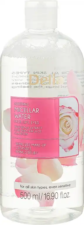 Soothing Micellar Water with Rose Petal Extract - Skin Care Products