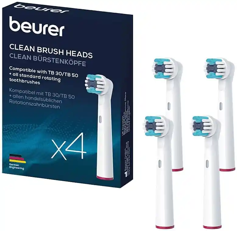 Beurer Toothbrush Set TB 30/50, 4 pcs. - Bath and Body