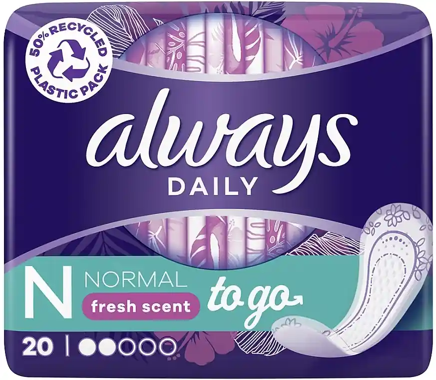 Panty Liners, 20 pcs - Bath and Body