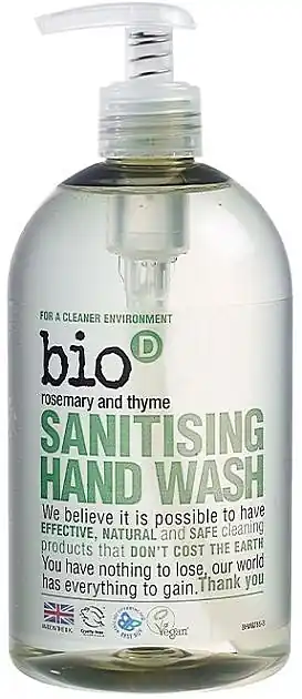 Antibacterial Rosemary & Thyme Liquid Soap - Bath and Body