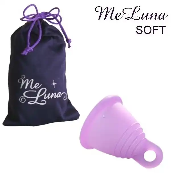 Menstrual Cup with Loop, size S, pink - Accessories