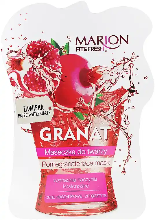 Facial Mask "Pomegranate" - Skin Care Products