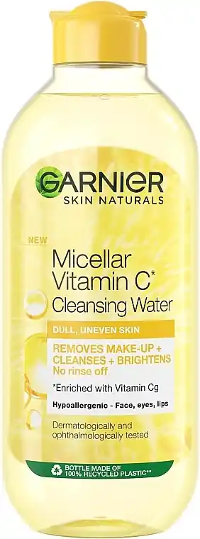 Cleansing Micellar Water with Vitamin C - Skin Care Products