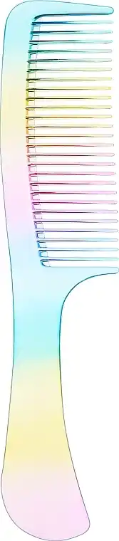 Comb with Handle, multicolored 4 - Accessories
