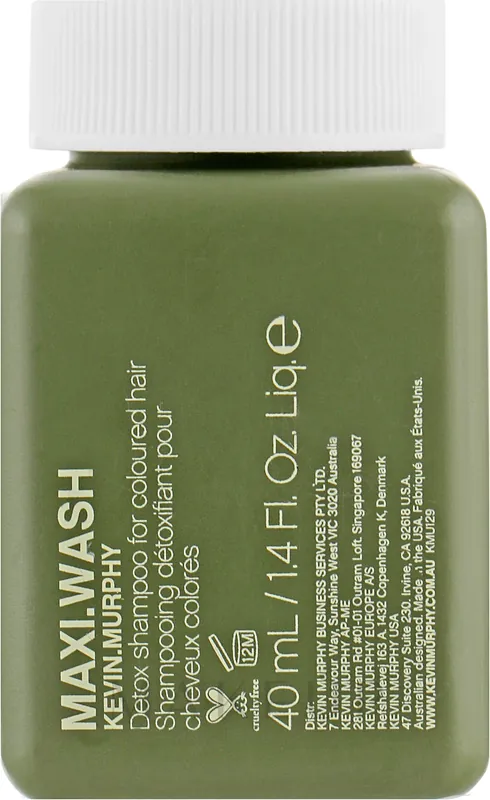 Detoxifying Shampoo for Colored Hair