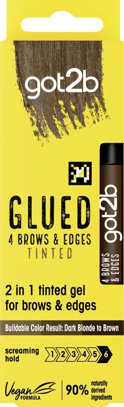 Got2b Glued 4 Brows & Edges Tinted - Makeup