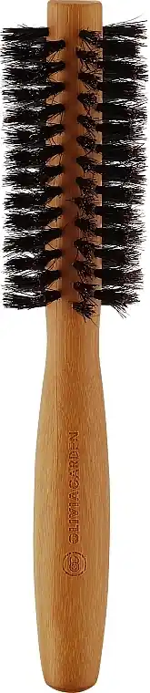 Bamboo Hair Brush with Natural Bristles, 15 mm - Accessories