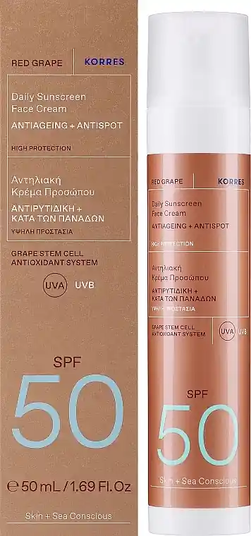 Anti-Aging Face Sunscreen SPF50