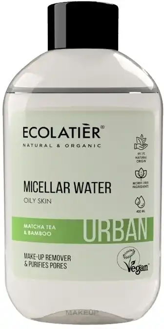 Makeup Remover Micellar Water "Matcha Tea & Bamboo" - Skin Care Products