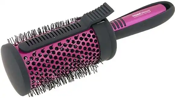 Ceramic Thermal Brush with Hair Clamp - Accessories