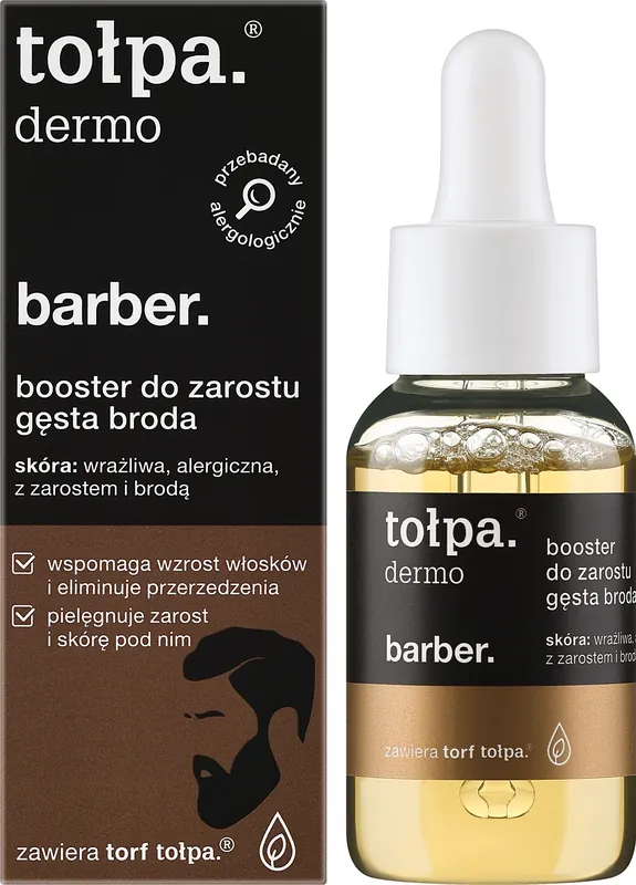 Booster for Thick Beard - Men
