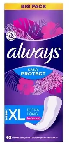 Pantiliners, 40 pcs. - Bath and Body