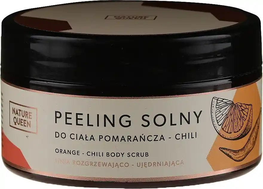 Orange-Chili Salt Body Scrub