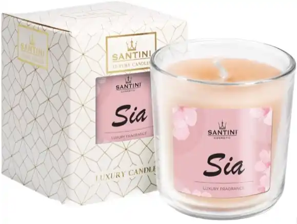 Sia Scented Candle - Bath and Body