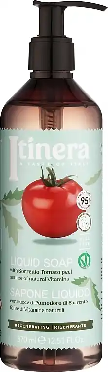 Liquid Hand Soap with Tomatoes from Sorrento - Bath and Body