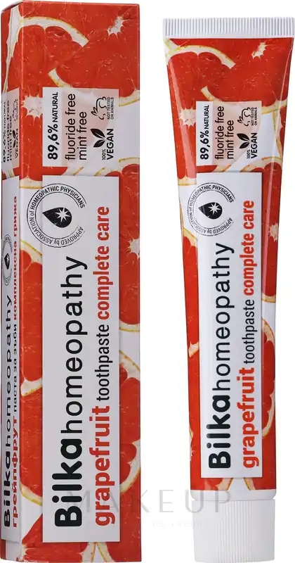 Homeopathic Toothpaste "Grapefruit" - Bath and Body