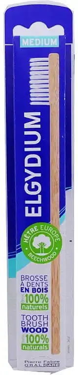 Wooden Toothbrush, medium - Bath and Body