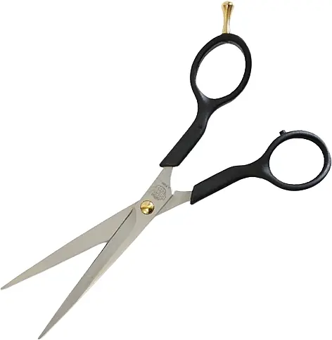 Hairdressing Scissors, 2312/6.5", black - Accessories