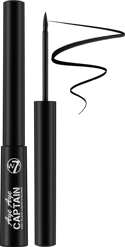 W7 Aye Aye Captain Liquid Eyeliner - Makeup