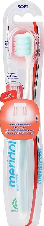Toothbrush, soft, light blue - Bath and Body