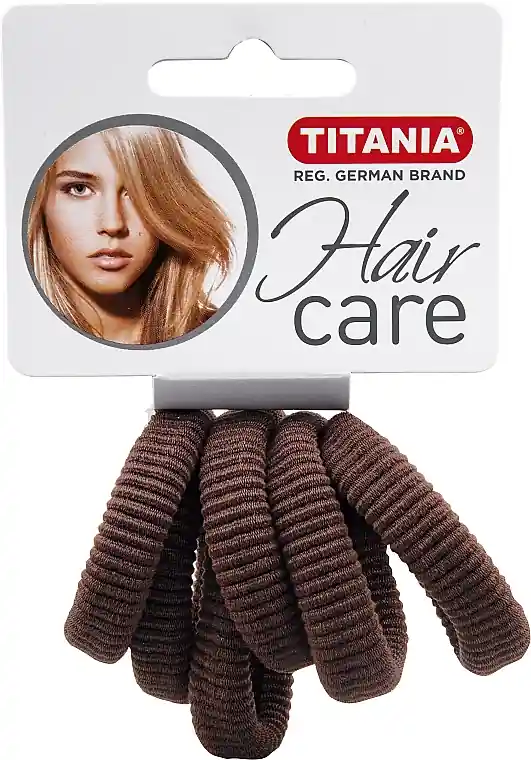 Medium Elastic Hair Band, brown - Accessories