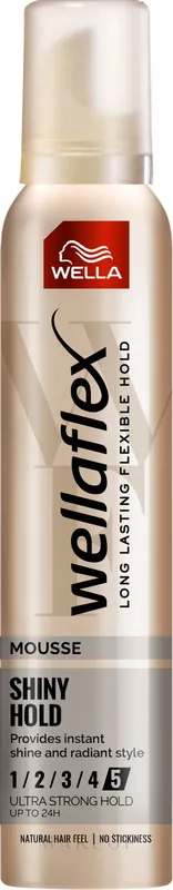 Super Strong Hold Hair Mousse "Shiny Hold"