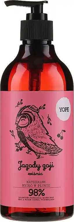 Hand Liquid Soap "Goji Berry and Cherry" - Bath and Body