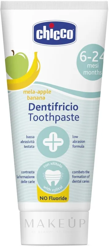 Apple & Banana Toothpaste, 6+ months, fluoride-free