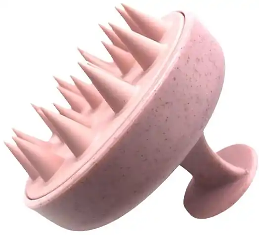 Biodegradable Brush for Massaging & Washing Hair, pink - Accessories