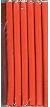 Long Flexible Curlers, orange, 16 mm - Accessories