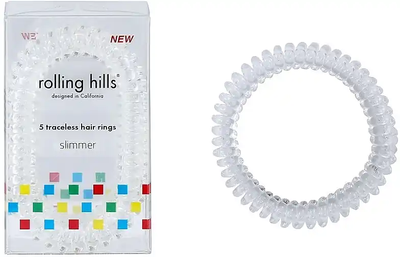Traceless Hair Rings, transparent - Accessories