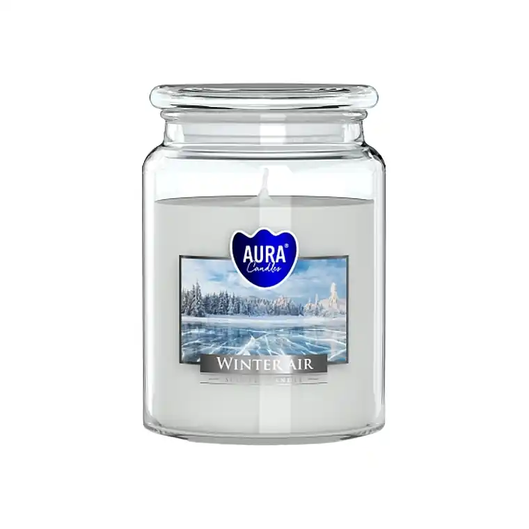 Winter Air Scented Candle in Jar - Bath and Body