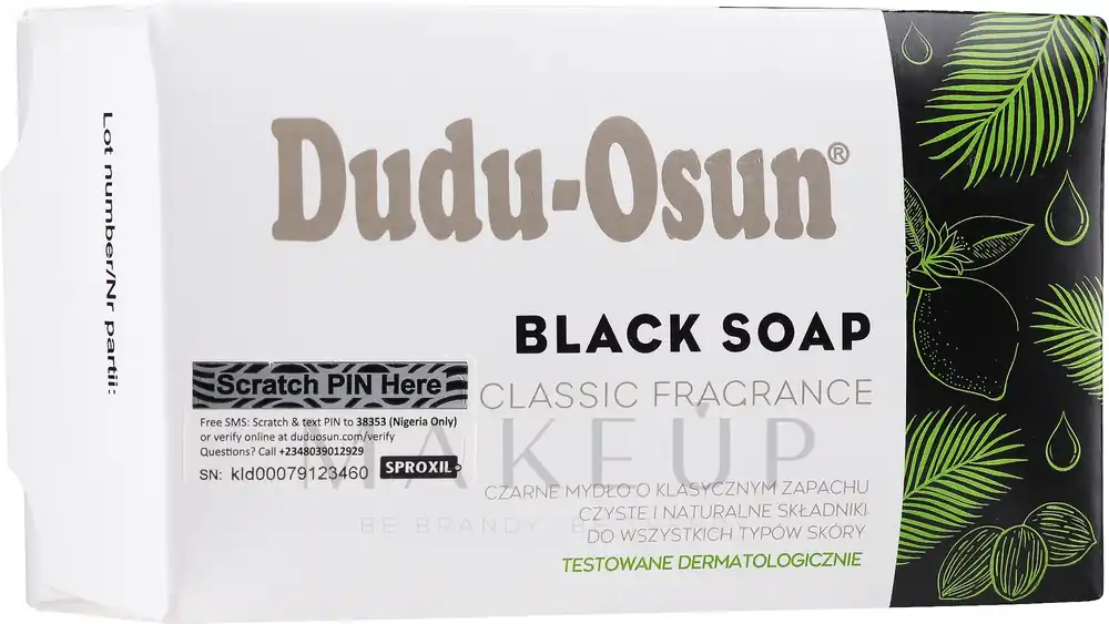 Face & Body Black Soap - Bath and Body