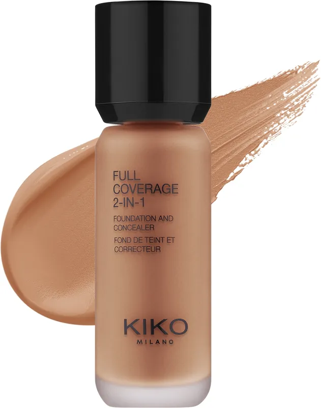 Kiko Milano Full Coverage 2in1 Foundation & Concealer (01 -Warm Rose)