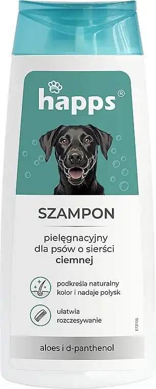 Shampoo for Dogs with Dark Fur - Happs