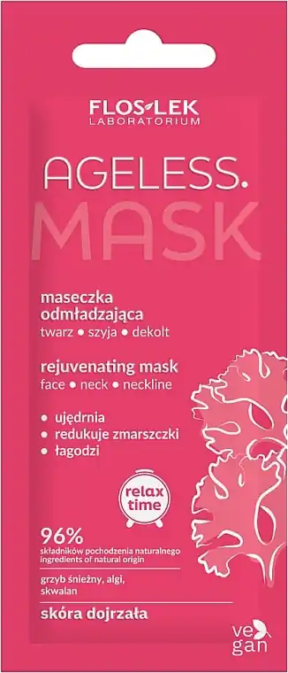 Rejuvenating Face, Neck and Décolleté Mask - Skin Care Products
