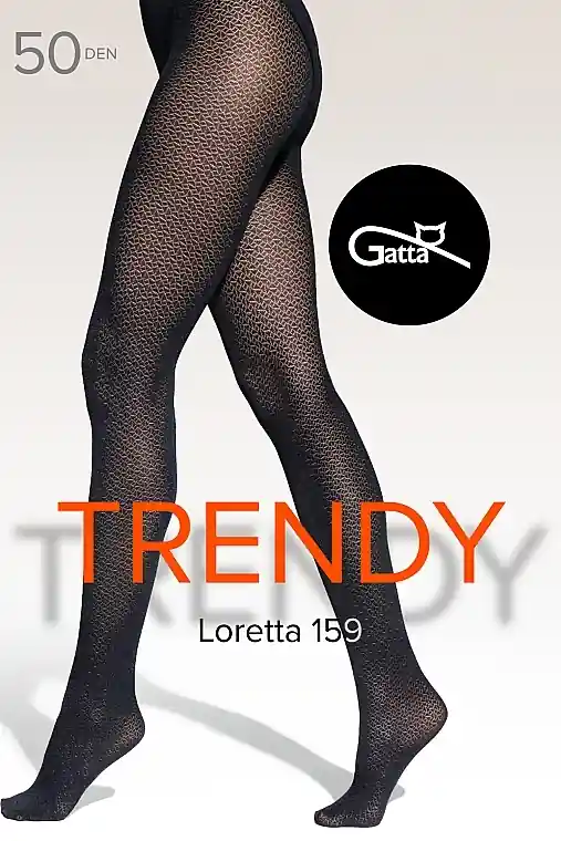 Tights 'Loretta W.159' 50 Den, black - Clothes