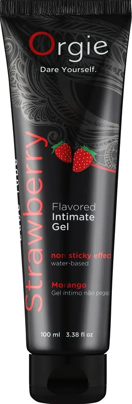 Edible Water-Based Lubricant, strawberry