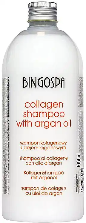 Collagen, Argan Oil & Bamboo Shampoo - Hair