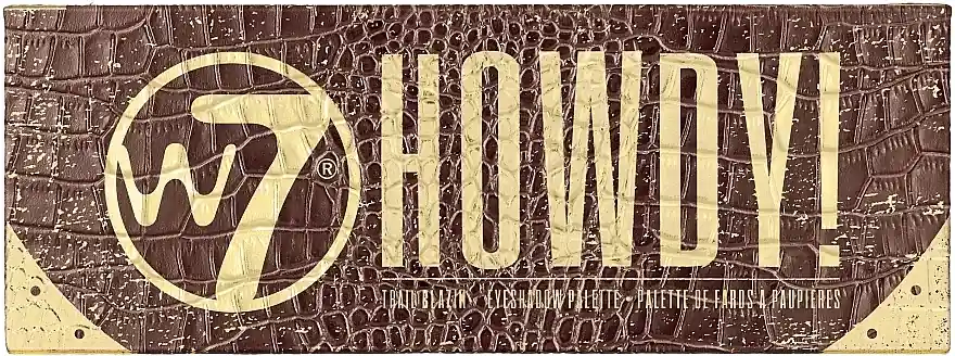 W7 Howdy! Eyeshadow Palette - Makeup