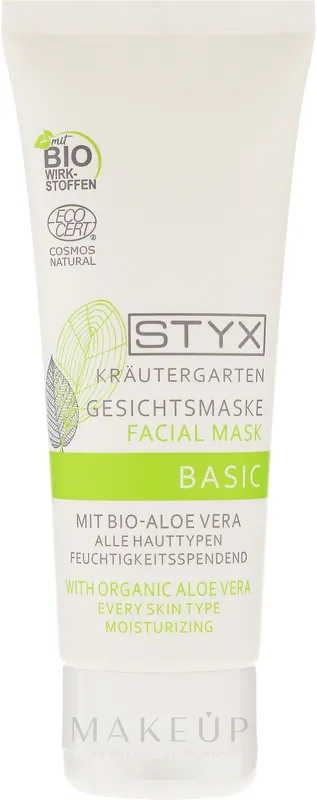 Facial Cream Mask "Aloe Vera" - Skin Care Products