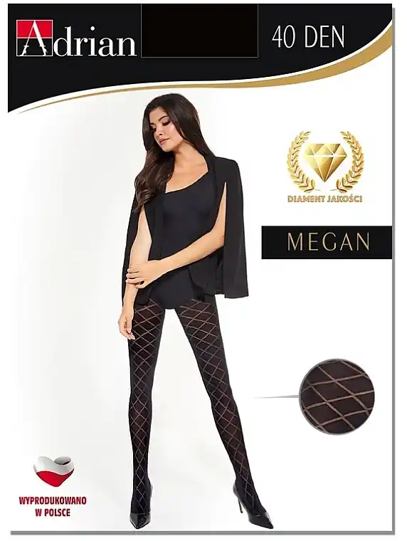 Women Tights "Megan" 40 Den, nero - Clothes