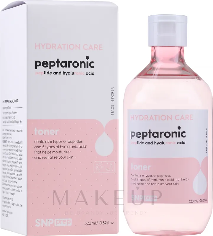 Moisturizing Face Toner with Peptides - Skin Care Products