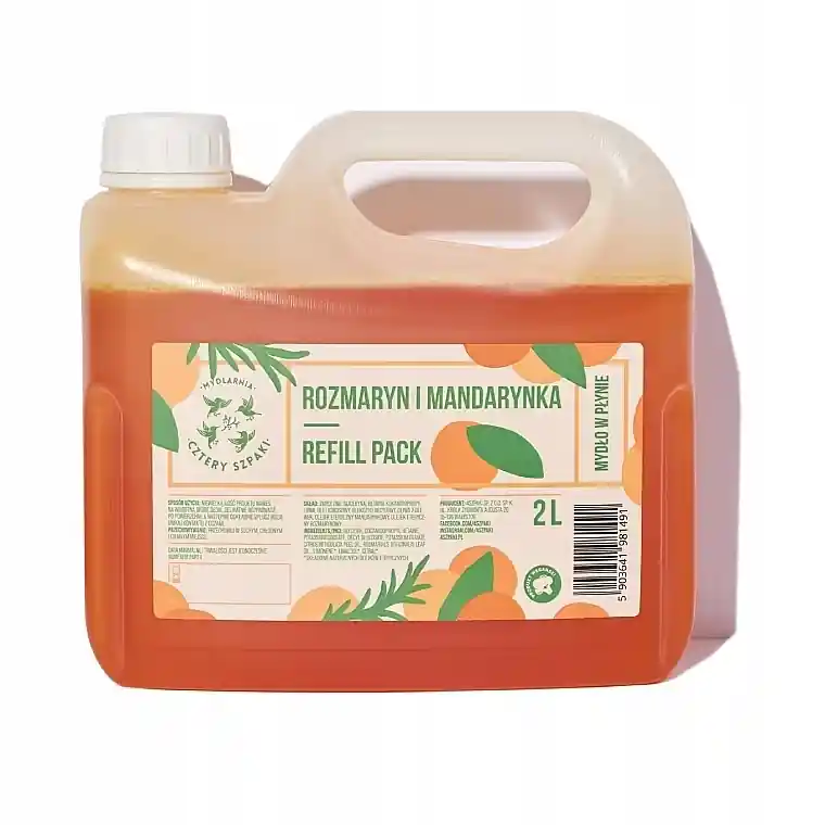 Rosemary & Tangerine Liquid Soap (refill) - Bath and Body